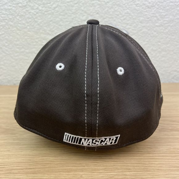 NASCAR Kyle Busch #18 Baseball Dad Cap Brown Hat - Picture 5 of 9